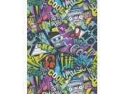 Dječja flis zidna tapeta Lilly a Luis 77142-1 | Ljepilo besplatno