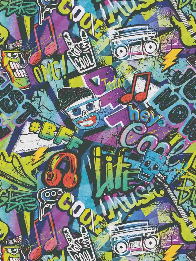 Dječja flis zidna tapeta Lilly a Luis 77142-1 | Ljepilo besplatno - AS Création