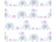 Dječja flis zidna tapeta Little Love 38113-2 | Ljepilo besplatno