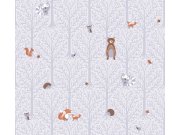 Dječja flis zidna tapeta Little Love 38119-1 | Ljepilo besplatno