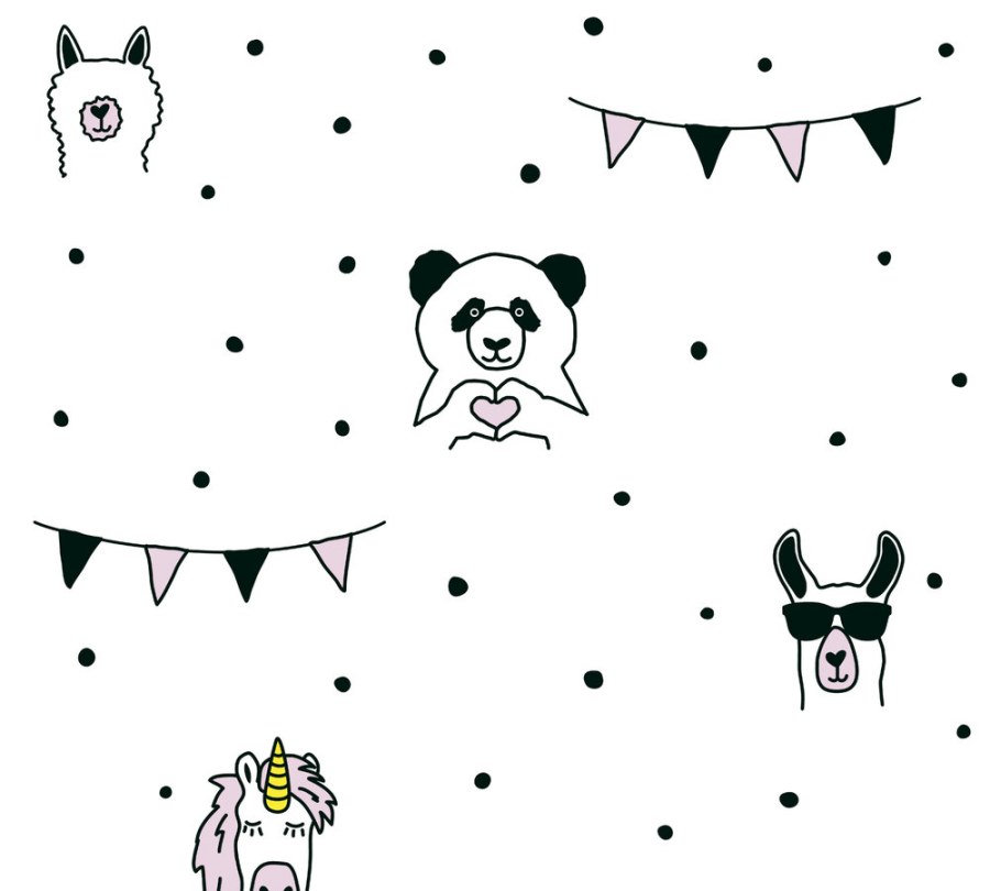 Dječja flis zidna tapeta Little Love 38138-1 | Ljepilo besplatno - AS Création