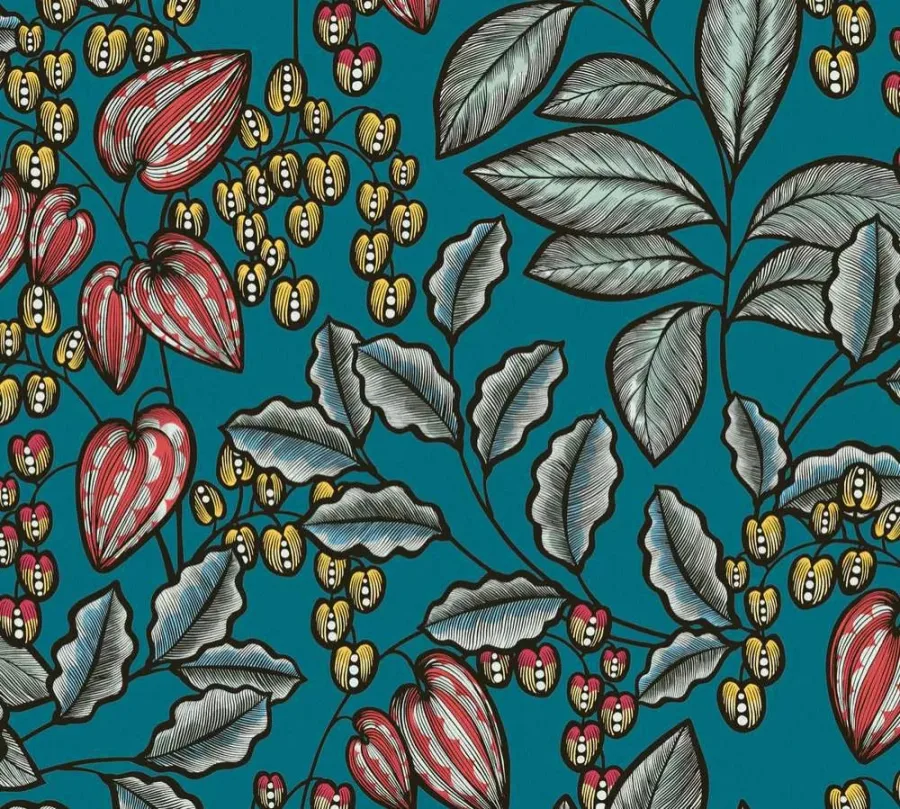 Flis zidna tapeta AP Floral Impression 37754-2 | Ljepilo gratis - AS Création