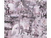 AS Création - Flis zidna tapeta Dream Flowery 38173-1 | Ljepilo gratis Flis zidna tapeta Dream Flowery 38173-1 | Ljepilo gratis