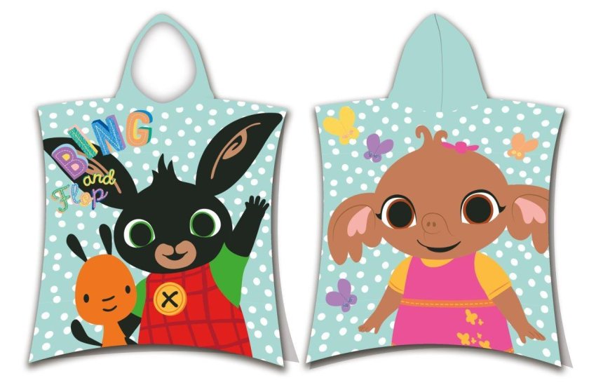 JERRY FABRICS Pončo Zeko Bing 066 Pamuk - Frotir, 50/115 cm - ponchos