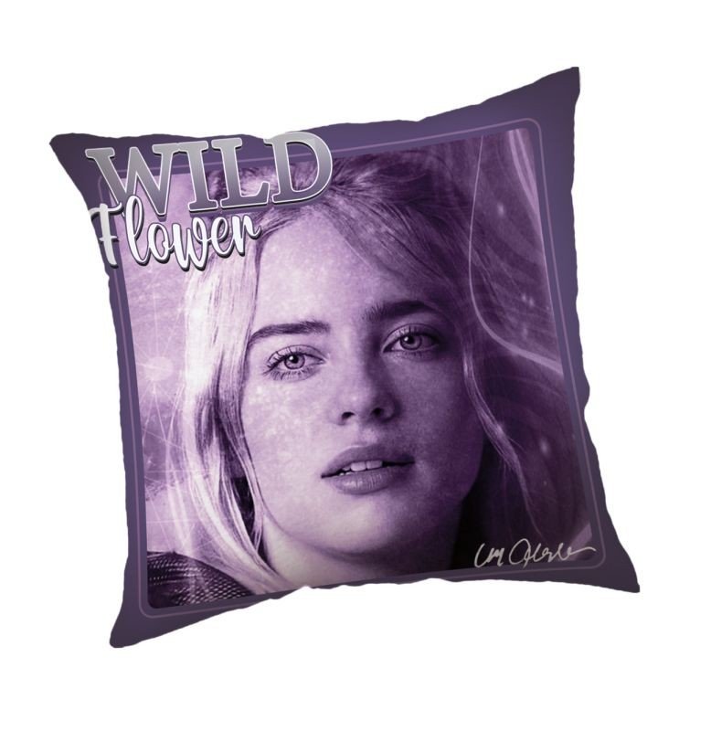 JERRY FABRICS Jastuk Billie Eilish Poliester, 40/40 cm - jastučići s podstavom
