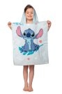 JERRY FABRICS Pončo Lilo and Stitch Blue Pamuk - Frotir, 50/115 cm Ručnici, ponchos, ogrtači - ponchos