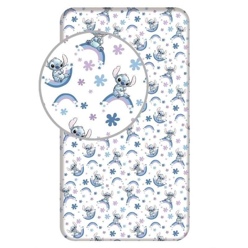 JERRY FABRICS Plahta Lilo and Stitch Rainbow Pamuk, 90/200 cm