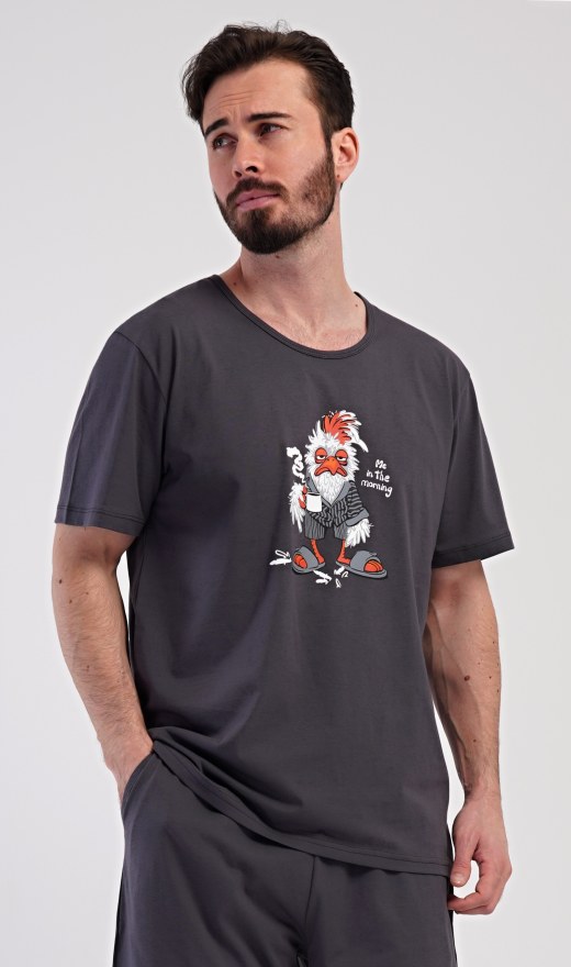 Muška pidžama kratke hlače Jutarnja kava