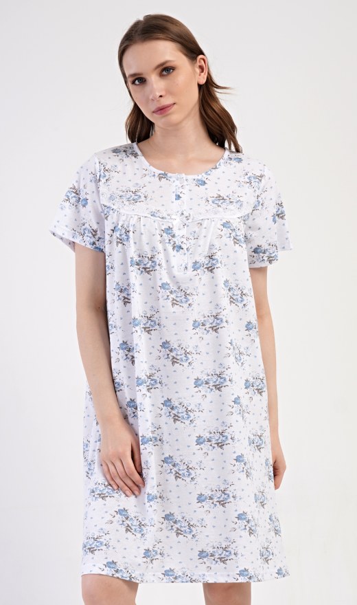 Ženska noćna košulja s kratkim rukavima Julie