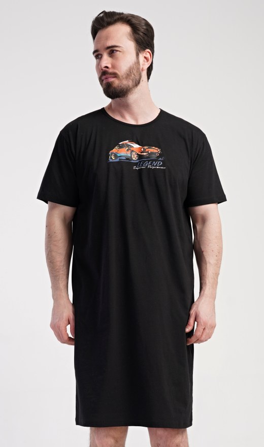 Muška noćna košulja s kratkim rukavima Legend