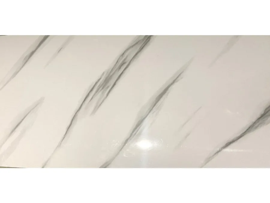 Samoljepljivi dekorativni pjenasti panel mramor bijeli - 3D zidni paneli