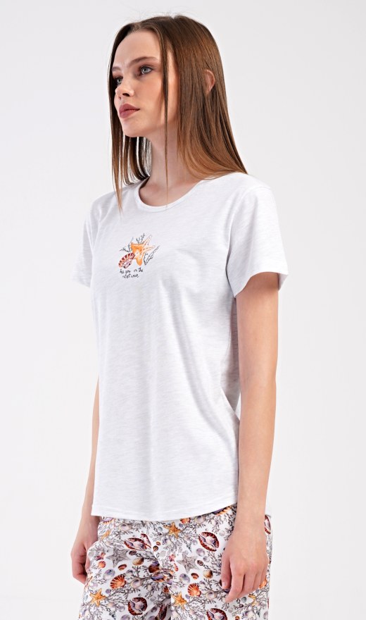 Ženska kapri pidžama More - Ženske pidžame kapri