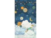 Dječja flis fototapeta za zid, Svemir, LD6101 | Ljepilo besplatno