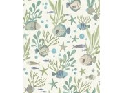 Dječja flis tapeta za zid, podvodni svijet, LD3309 | Ljepilo besplatno