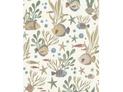 Dječja flis tapeta za zid, podvodni svijet, LD3320 | Ljepilo besplatno