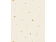 Dječja flis tapeta za zid, krem, nebo, LD3619 | Ljepilo besplatno Grandeco