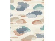 Dječja flis tapeta za zid, oblaci, LD2015 | Ljepilo besplatno Grandeco
