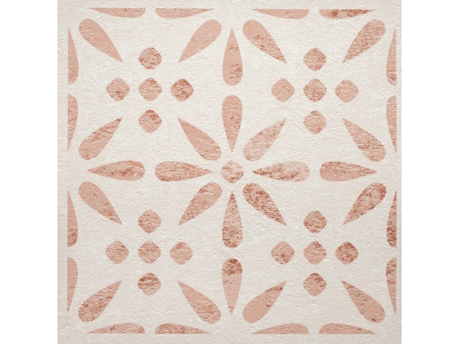 Samoljepljive vinil podne pločice vintage cvijeće 1m2 - Podne pločice