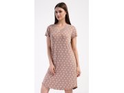 Ženska noćna košulja s kratkim rukavima Srčeka