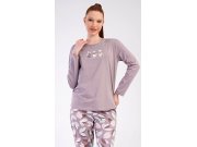 Duga ženska pidžama Karla Žene - Ženska pidžama - Prevelike ženske pidžame - Prevelike ženske pidžame s dugim rukavima