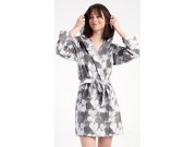 Ženski kratki ogrtač s kapuljačom Srce Žene - Ženski ogrtači - Ženski kratki ogrtači