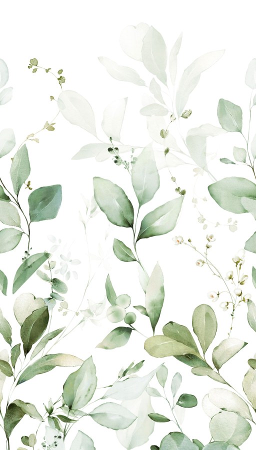 Flis fototapeta za zid, grančice, listovi, A77101 | Ljepilo gratis - Grandeco