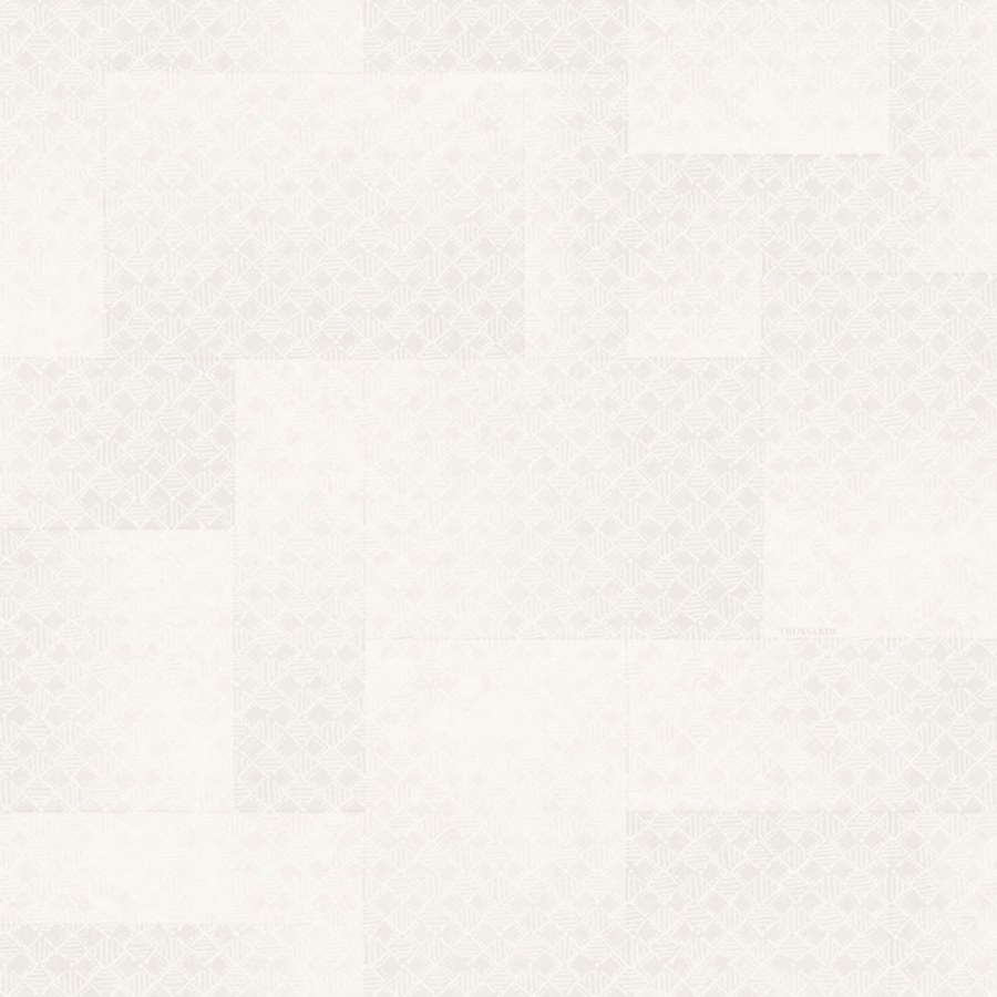 Luksuzna geometrijska flis tapeta za zid | krem | Z30345 | Ljepilo besplatno