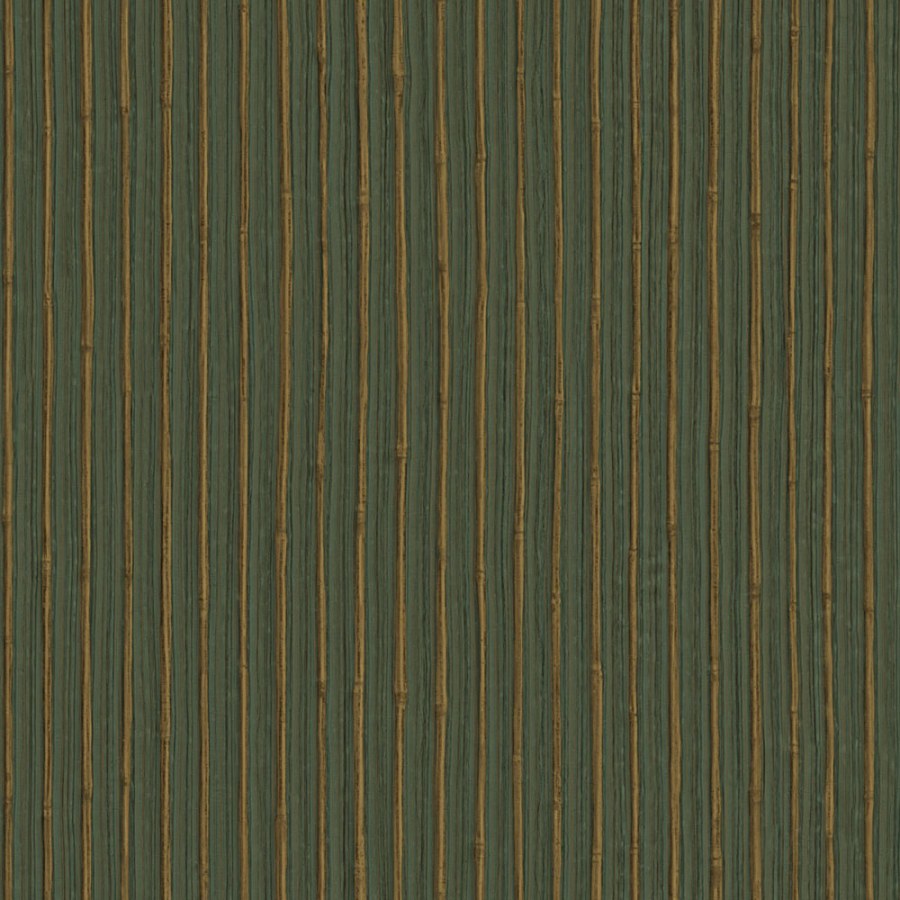 Luksuzna flis tapeta za zid | zelena | pruge | Z30327 | Ljepilo besplatno - Zambaiti Parati