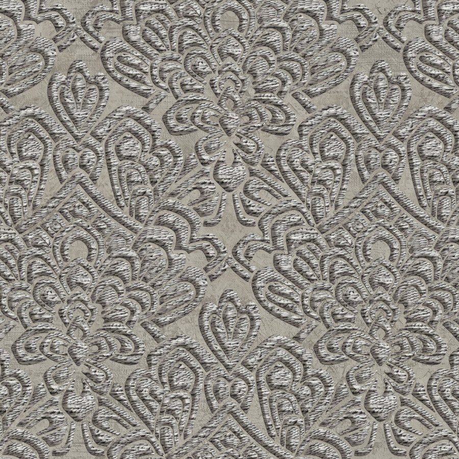 Zambaiti Parati - Luksuzna siva dvoranska flis tapeta za zid | Z18935 | Ljepilo besplatno Luksuzna siva dvoranska flis tapeta za zid | Z18935 | Ljepilo besplatno - Zambaiti Parati