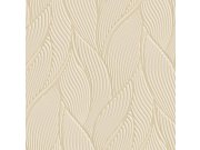 Luksuzna bež flis tapeta za zid | listovi | Z18904 | Ljepilo besplatno Zambaiti Parati