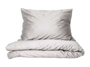 Posteljina pamučni saten Silver 140x220, 70x90 cm Luksuzna posteljina