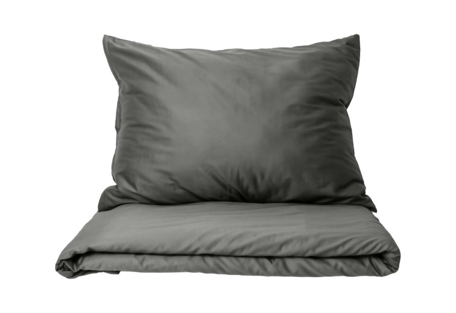 Luksuzna posteljina - Posteljina pamučni saten Stone grey 140x200, 70x90 cm Posteljina pamučni saten Stone grey 140x200, 70x90 cm - Luksuzna posteljina