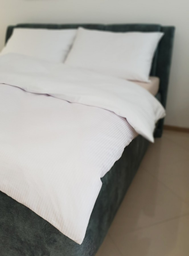 Posteljina damast Čisto bijela 140x200, 70x90 cm Posteljina damast Čisto bijela 140x200, 70x90 cm