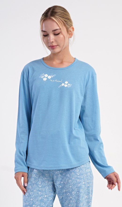 Ženska pidžama duga Natural life - Ženske pidžame s dugim rukavima
