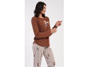 Ženska duga pidžama Bear