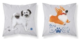 DETEXPOL Navlaka za jastuk Psići Pamuk, 40/40 cm Jastučići - pokrivači za jastuke