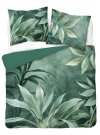 DETEXPOL Francuska posteljina 3D Listovi zelena micro Poliester - mikrovlakna, 220/200, 2x70/80 cm