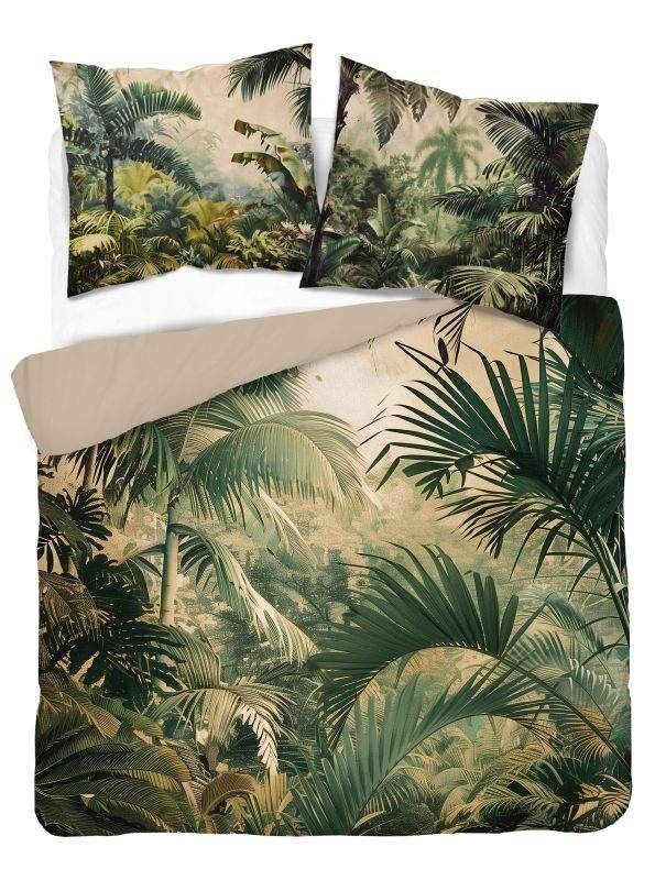 DETEXPOL Francuska posteljina 3D Džungla micro Poliester - mikrovlakno, 220/200, 2x70/80 cm - Posteljina foto print