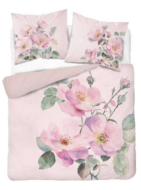 DETEXPOL Francuska posteljina 3D Divlje ruže micro Poliester - mikrovlákno, 220/200, 2x70/80 cm - Posteljina foto print