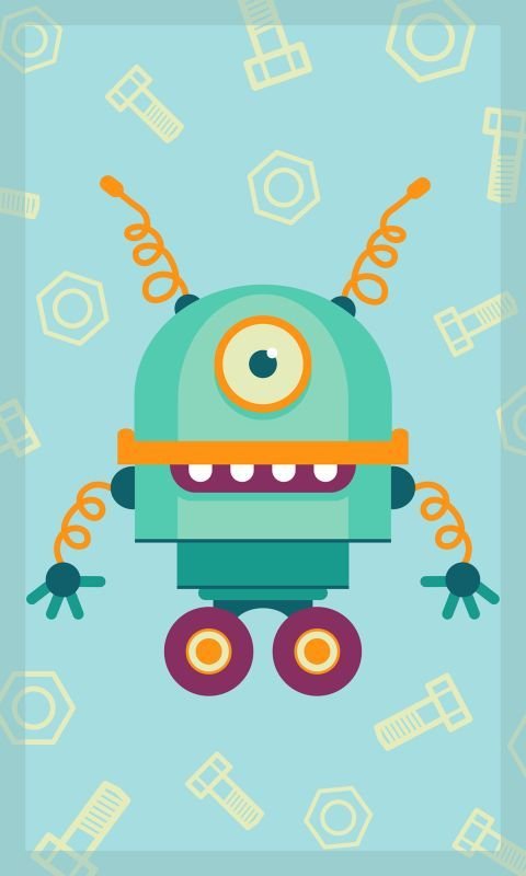 FARO Dječji ručnik Robot Pamuk - Frotir, 50/30 cm