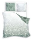 FARO Posteljina pamučni saten Milagro Verde 10 Listova Pamuk - Saten, 140/200, 70/90 cm Posteljina klasičan uzorak