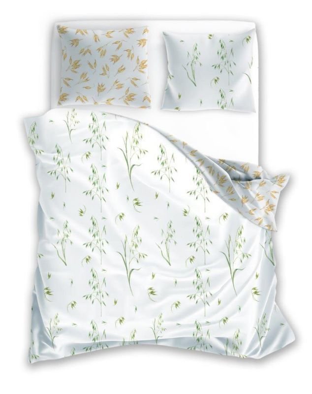 FARO Posteljina Cottage Home trava Pamuk, 140/200, 70/90 cm - Posteljina klasičan uzorak