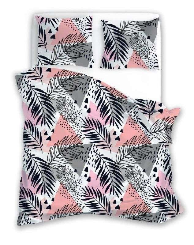 FARO Posteljina Harmony Listovi micro Poliester - mikrovlákno, 140/200, 70/90 cm - Posteljina klasičan uzorak