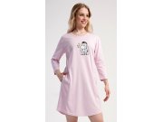 Ženska kućna haljina s tročetvrt rukavima Magarac Žene - Ženske noćne spavaćice - Ženske noćne košulje s tročetvrt rukavima