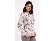 Ženska pidžama duga Prijatelji iz šume