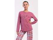 Dječja duga pidžama Charlotte Djeca - Djevojke - Djevojačke pidžame - Djevojačke pidžame s dugim rukavima