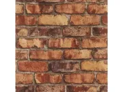 Samoljepljiva tapeta za zid narančasta cigla, 0,53 × 6,00 m