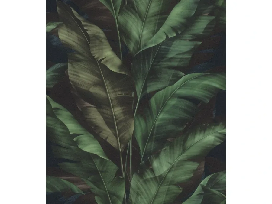Samoljepljiva tapeta za zid listovi banane, 0,53 × 6,00 m - Za zid