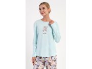 Ženska duga pidžama Jazavac