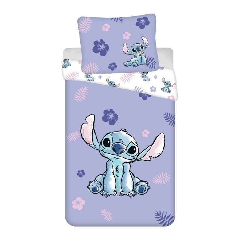 JERRY FABRICS Posteljina Lilo and Stitch Pamuk, 140/200, 70/90 cm